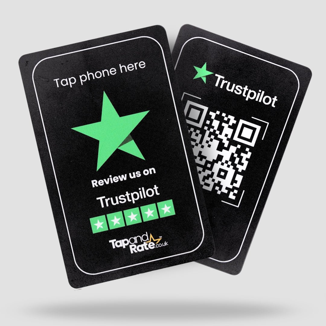 Trustpilot NFC & QR card - Tap and Rate