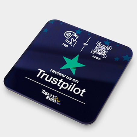 Trustpilot NFC & QR Tile - Tap and Rate