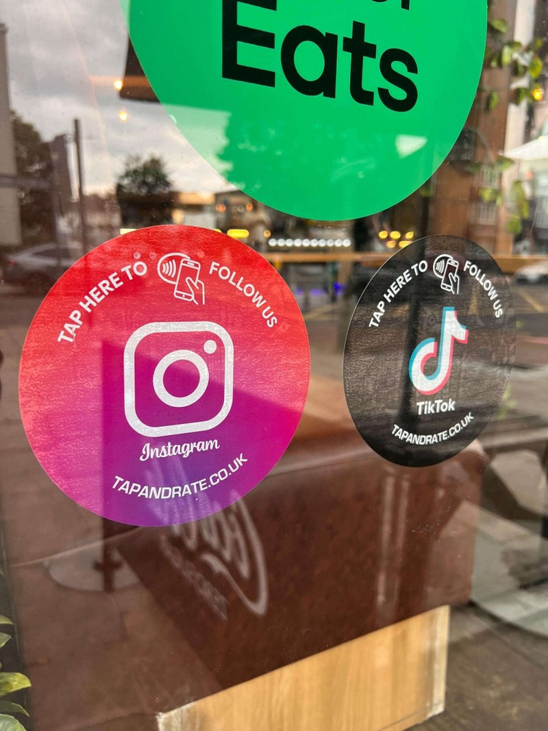 1 x Window Stickers For Bundles for £19.99 - Tap and Rate