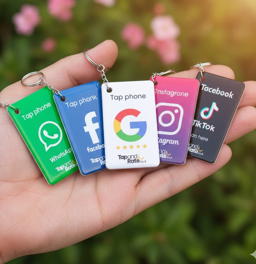 Choose ANY 5 NFC keyrings