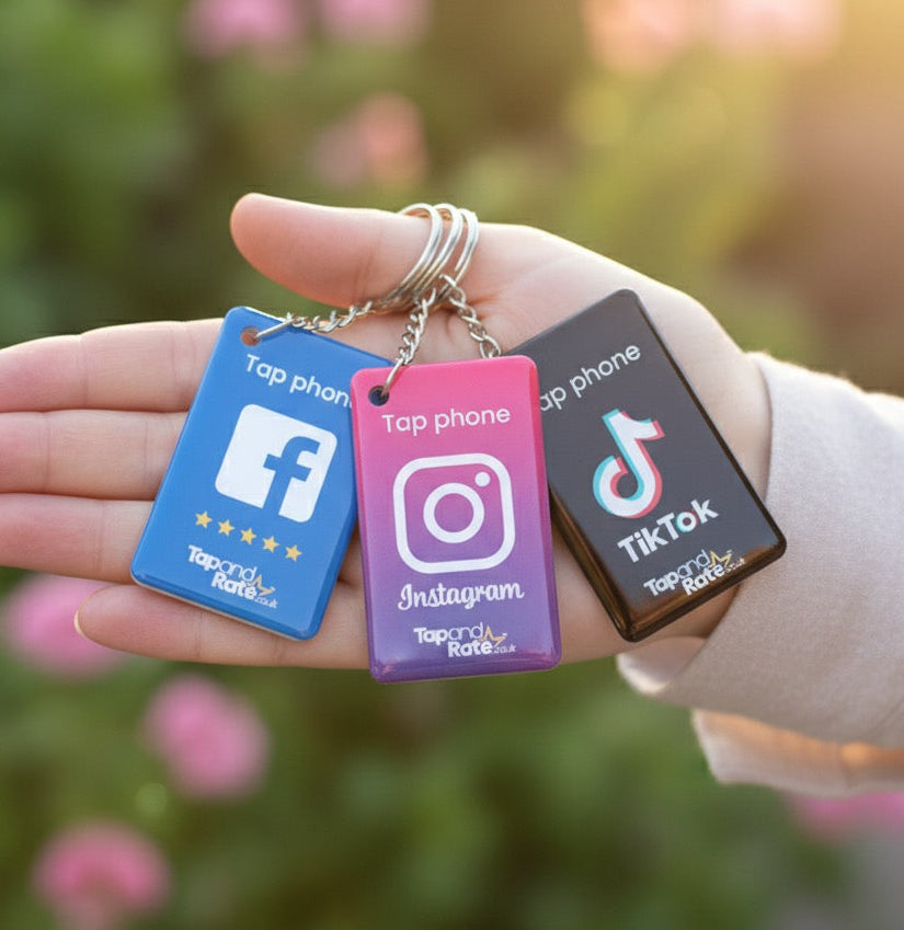Choose ANY 3 NFC keyrings