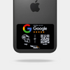 Google Black NFC Phone Tag