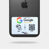 Google White NFC Phone Tag