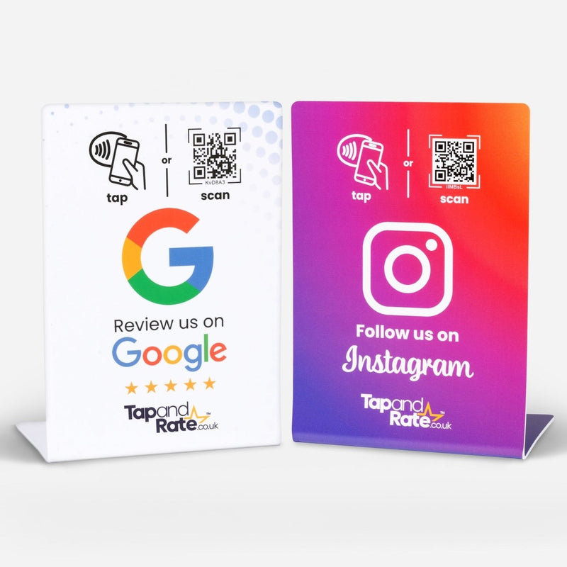 Choose ANY 2 NFC stands - Tap and Rate