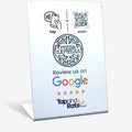 Custom Google Reviews NFC & QR Stand - Tap and Rate