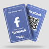 Facebook NFC & QR card - Tap and Rate