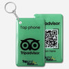 Google Reviews NFC Keyring + QR Black - Tap and Rate