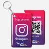 Google Reviews NFC Keyring + QR Black - Tap and Rate
