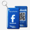 Google Reviews NFC Keyring + QR Black - Tap and Rate