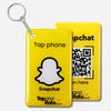 Google Reviews NFC Keyring + QR Black - Tap and Rate