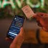 Google Reviews NFC & QR card (black) - Tap and Rate
