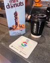 Google Reviews NFC & QR Tile (Black) - Tap and Rate
