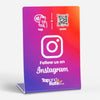 Instagram NFC stand & QR - Tap and Rate