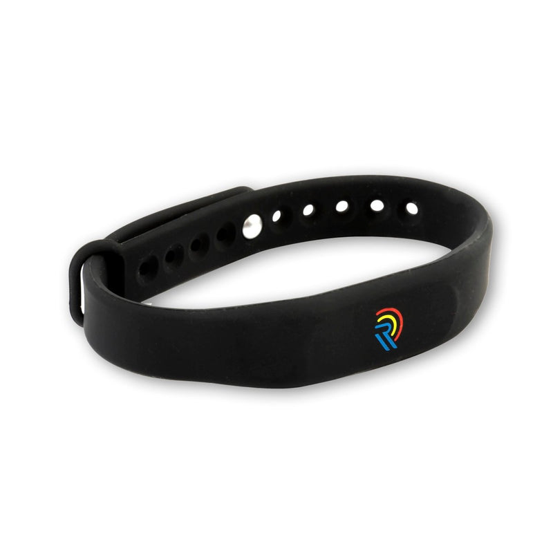 NFC wristband for reviews and social media - Tap and Rate
