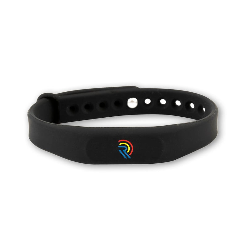 NFC wristband for reviews and social media - Tap and Rate