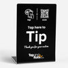 Tap to Tip NFC stand & QR - Tap and Rate