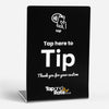Tap to Tip NFC stand & QR - Tap and Rate