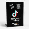 Tiktok NFC stand & QR - Tap and Rate