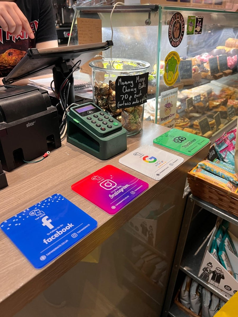 Tripadvisor NFC & QR Tile - Tap and Rate