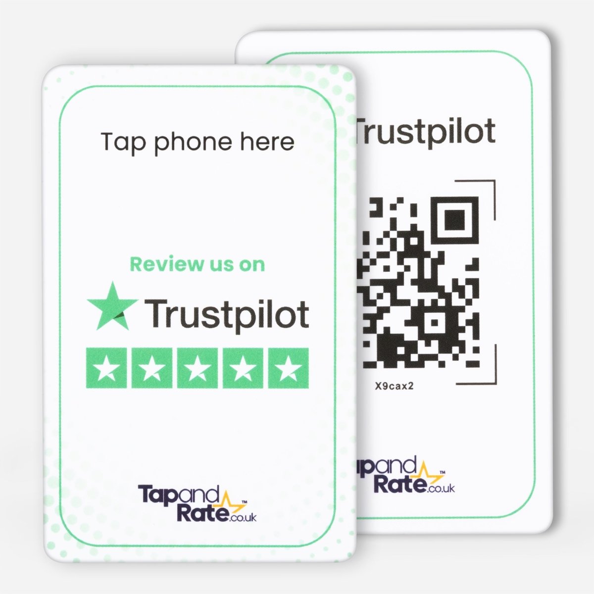 Trustpilot NFC & QR card - Tap and Rate