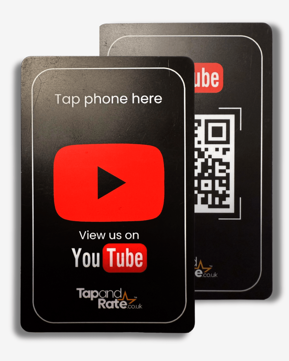 Youtube NFC Card - Tap and Rate